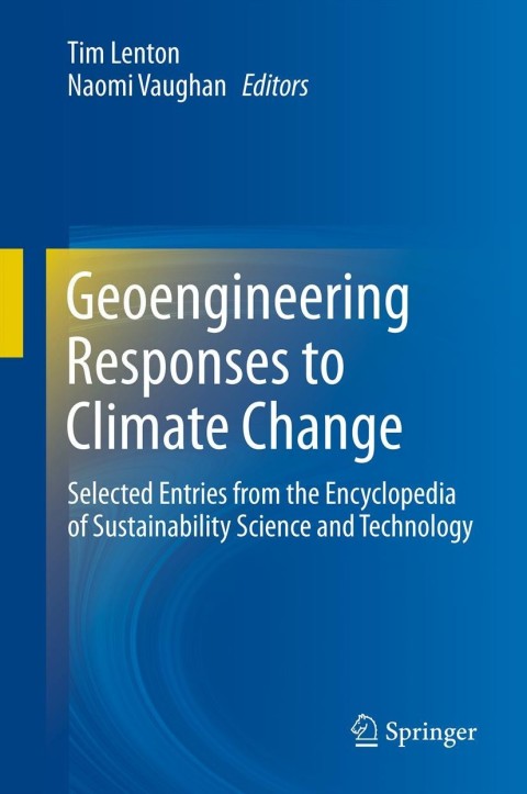 Cover image for book Geoengineering Responses to Climate Change