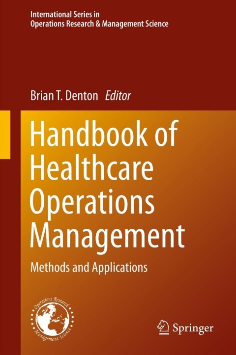 Cover image for book Handbook of Healthcare Operations Management