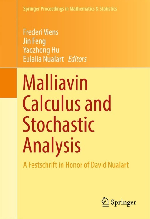 Cover image for book Malliavin Calculus and Stochastic Analysis