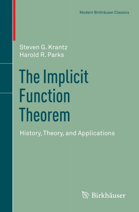 Cover image for book The Implicit Function Theorem