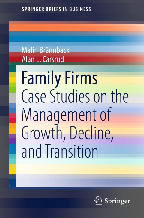 Cover image for book Family Firms