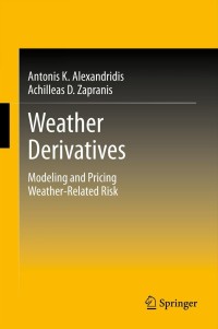 Cover image: Weather Derivatives 9781461460701