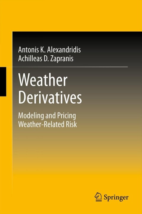 Cover image for book Weather Derivatives