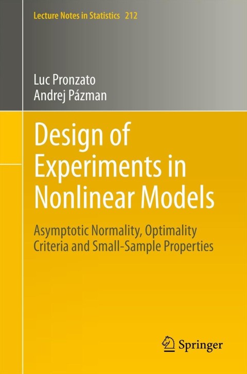 Cover image for book Design of Experiments in Nonlinear Models