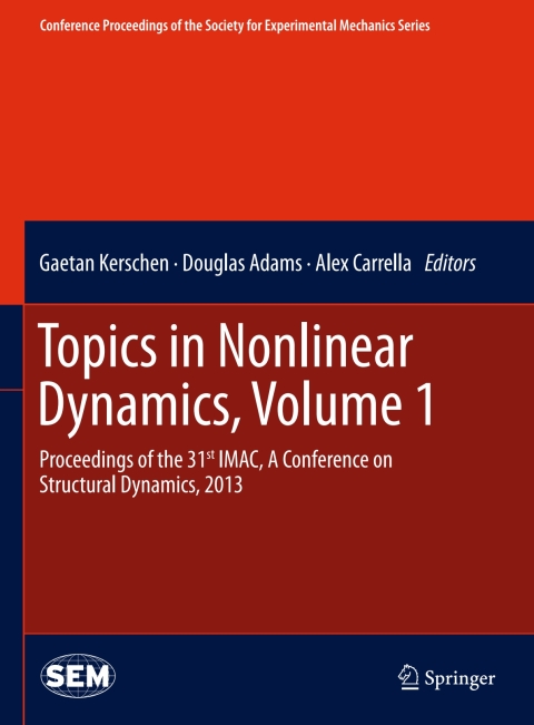 Cover image for book Topics in Nonlinear Dynamics, Volume 1