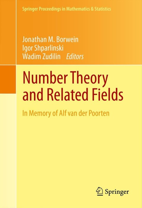 Cover image for book Number Theory and Related Fields