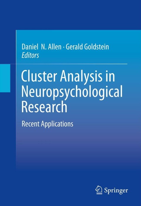 Cover image for book Cluster Analysis in Neuropsychological Research