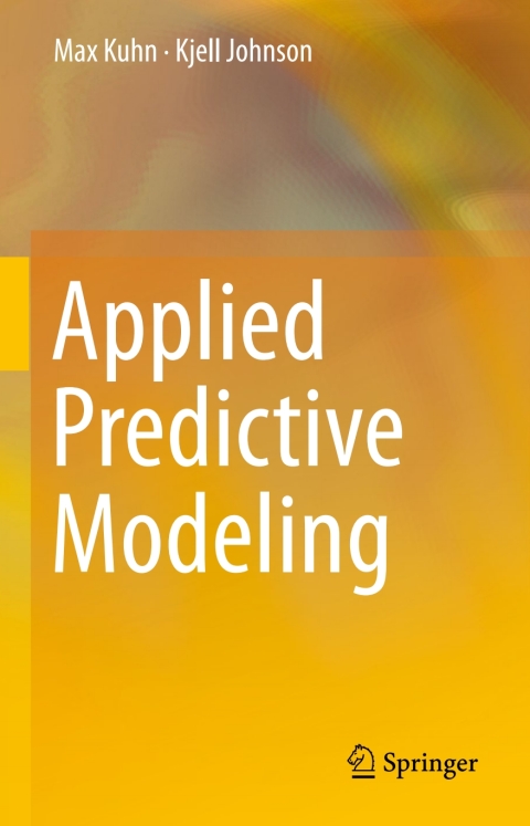 Cover image for book Applied Predictive Modeling