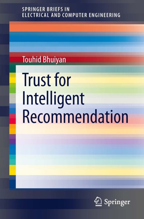 Cover image for book Trust for Intelligent Recommendation