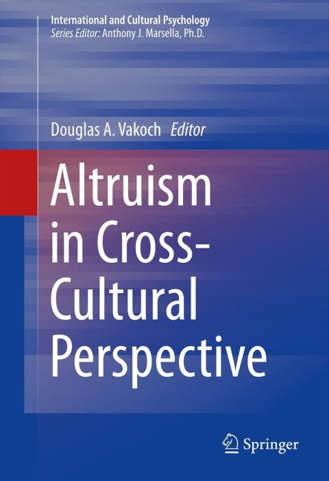 Cover image for book Altruism in Cross-Cultural Perspective