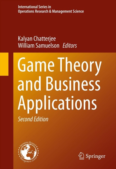 Cover image for book Game Theory and Business Applications