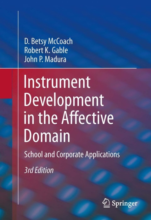 Cover image for book Instrument Development in the Affective Domain