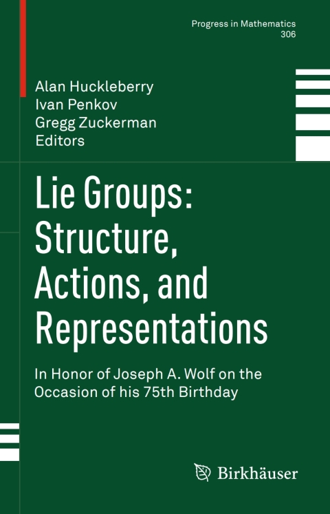Cover image for book Lie Groups: Structure, Actions, and Representations