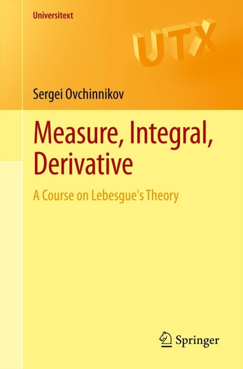 Cover image for book Measure, Integral, Derivative