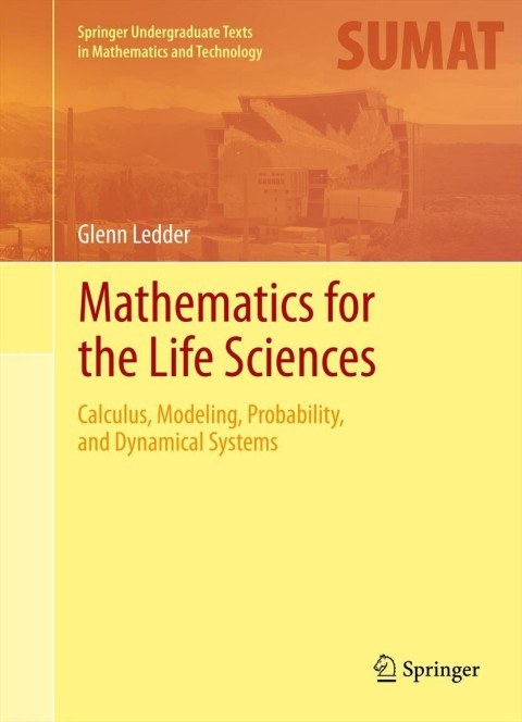 Cover image for book Mathematics for the Life Sciences