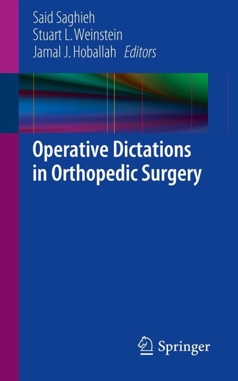 Cover image for book Operative Dictations in Orthopedic Surgery