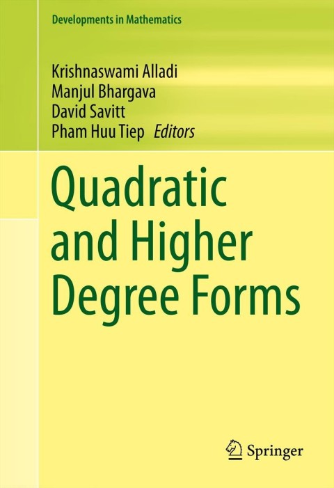 Cover image for book Quadratic and Higher Degree Forms