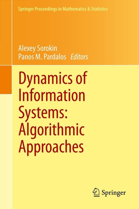Cover image for book Dynamics of Information Systems: Algorithmic Approaches