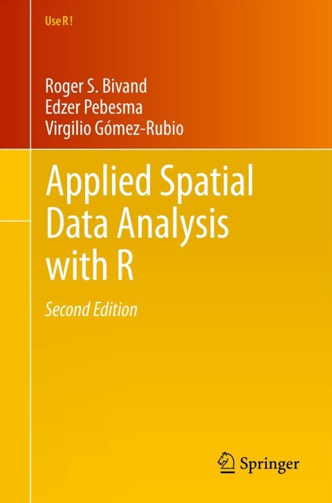 Cover image for book Applied Spatial Data Analysis with R