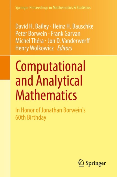Cover image for book Computational and Analytical Mathematics