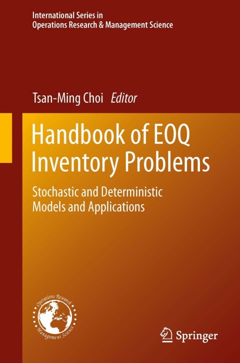 Cover image for book Handbook of EOQ Inventory Problems