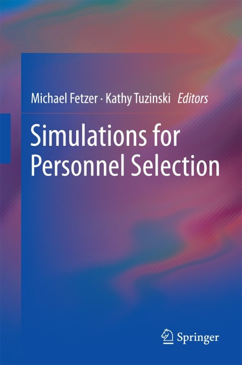 Cover image for book Simulations for Personnel Selection