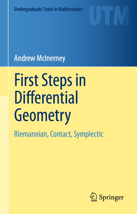 Cover image for book First Steps in Differential Geometry