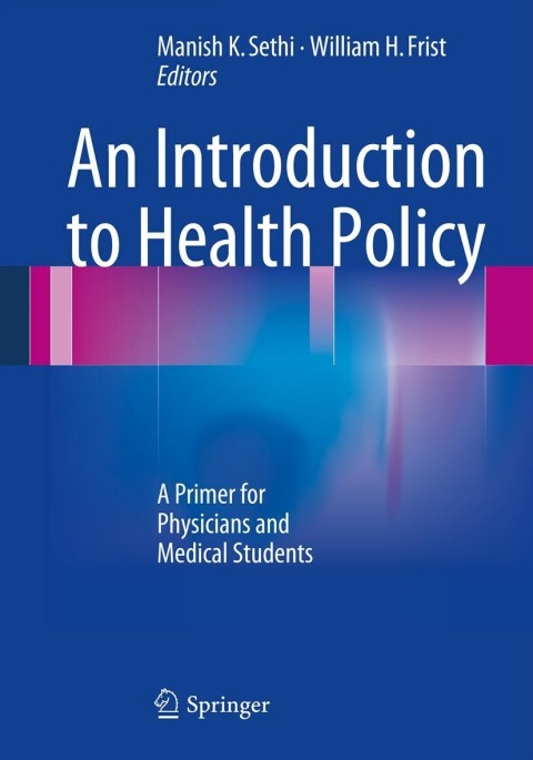 Cover image for book An Introduction to Health Policy