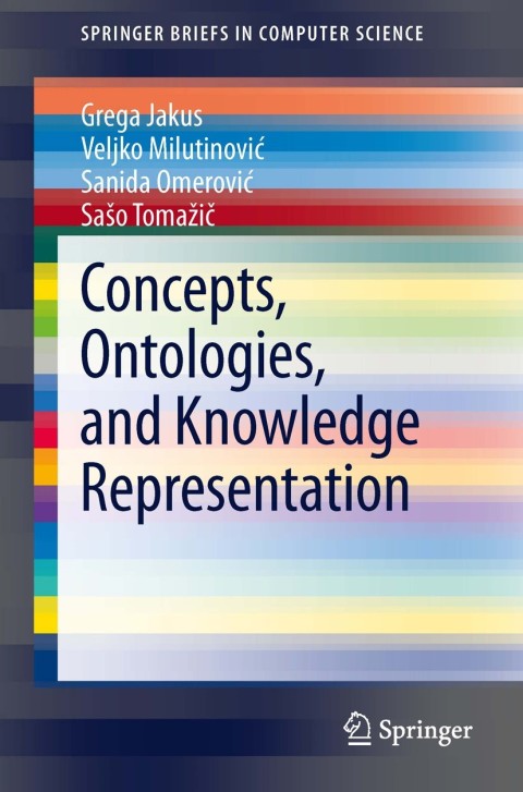 Cover image for book Concepts, Ontologies, and Knowledge Representation