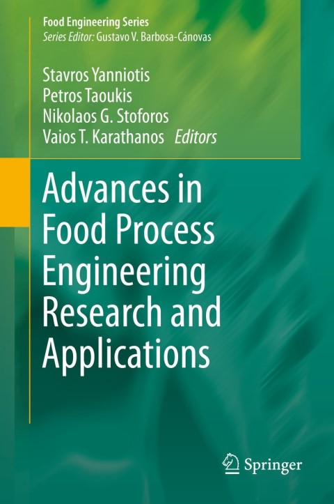 Cover image for book Advances in Food Process Engineering Research and Applications