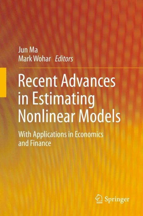 Cover image for book Recent Advances in Estimating Nonlinear Models