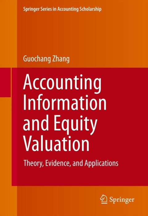Cover image for book Accounting Information and Equity Valuation