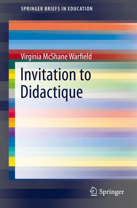 Cover image for book Invitation to Didactique