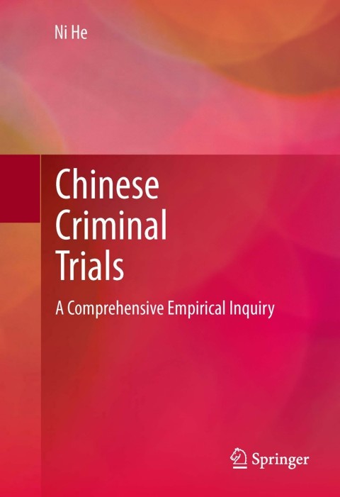 Cover image for book Chinese Criminal Trials