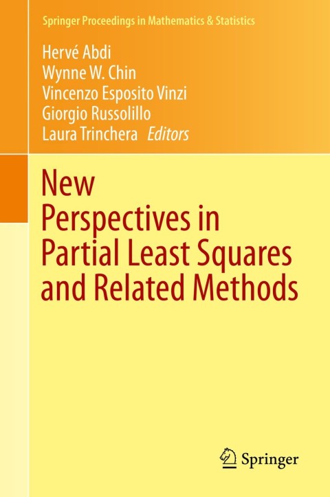 Cover image for book New Perspectives in Partial Least Squares and Related Methods