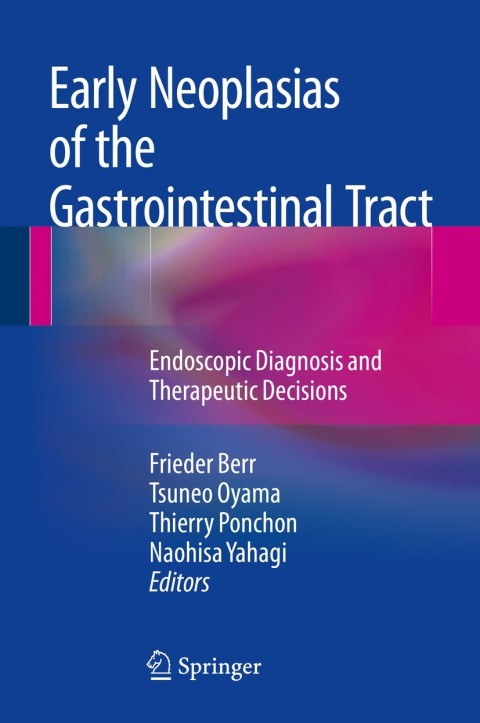 Cover image for book Early Neoplasias of the Gastrointestinal Tract