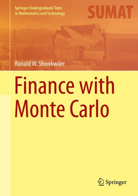 Cover image for book Finance with Monte Carlo