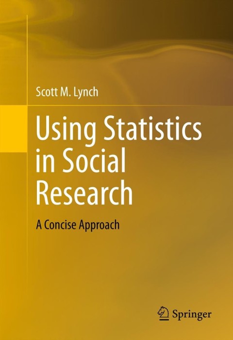 Cover image for book Using Statistics in Social Research