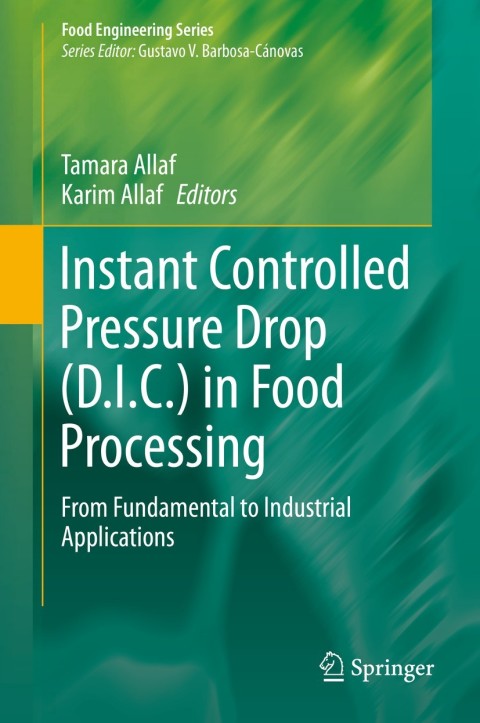 Cover image for book Instant Controlled Pressure Drop (D.I.C.) in Food Processing