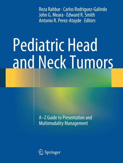 Cover image for book Pediatric Head and Neck Tumors