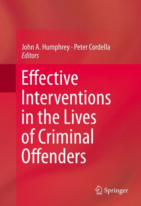 Cover image for book Effective Interventions in the Lives of Criminal Offenders