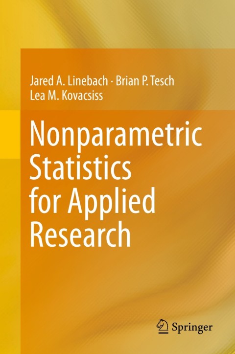 Cover image for book Nonparametric Statistics for Applied Research