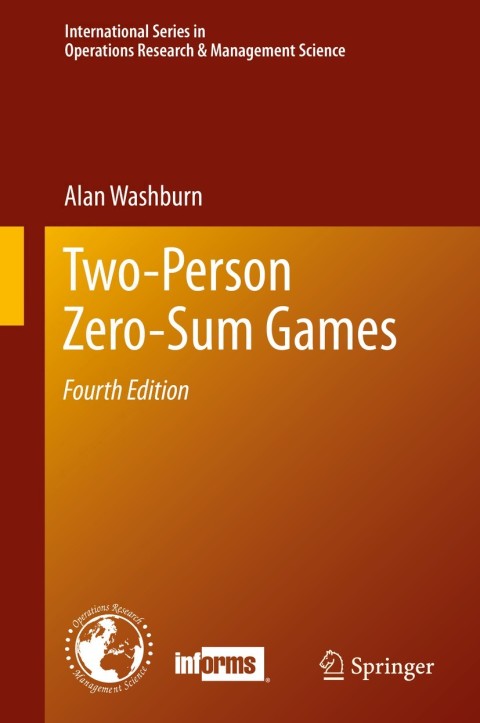 Cover image for book Two-Person Zero-Sum Games