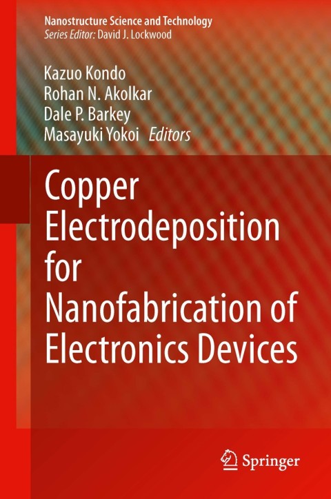 Cover image for book Copper Electrodeposition for Nanofabrication of Electronics Devices