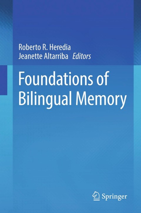 Cover image for book Foundations of Bilingual Memory