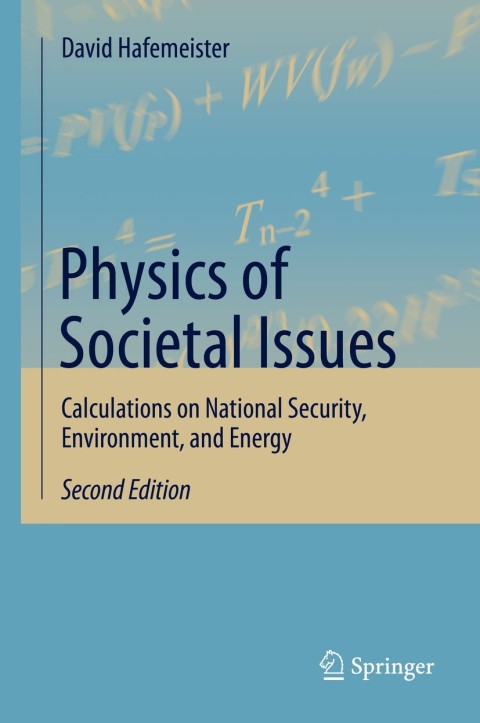 Cover image for book Physics of Societal Issues