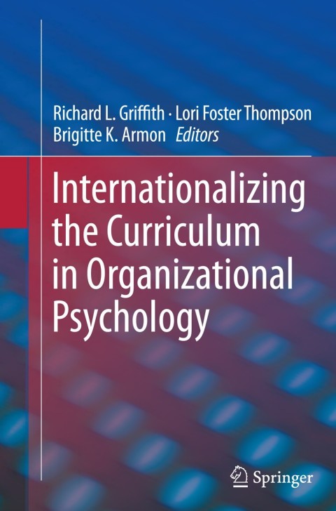 Cover image for book Internationalizing the Curriculum in Organizational Psychology