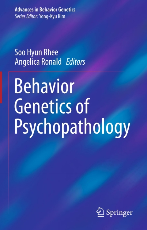 Cover image for book Behavior Genetics of Psychopathology