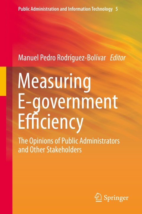 Cover image for book Measuring E-government Efficiency