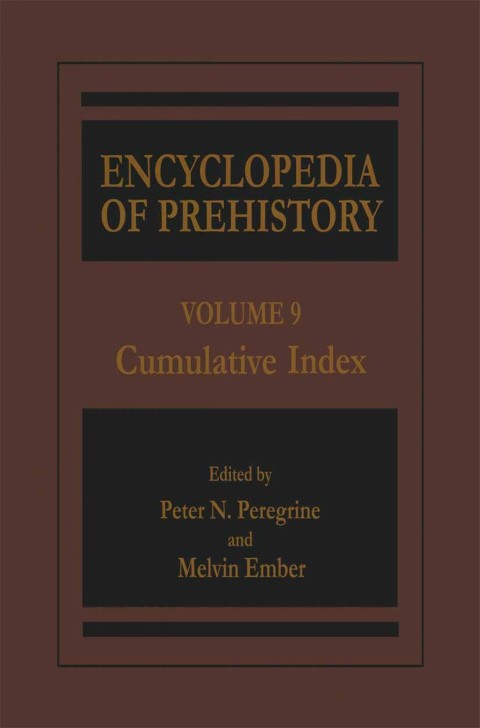 Cover image for book Encyclopedia of Prehistory